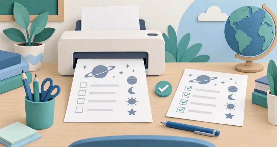 Your First WorksheetInk Print: Setup, Paper Saving and Common Fixes