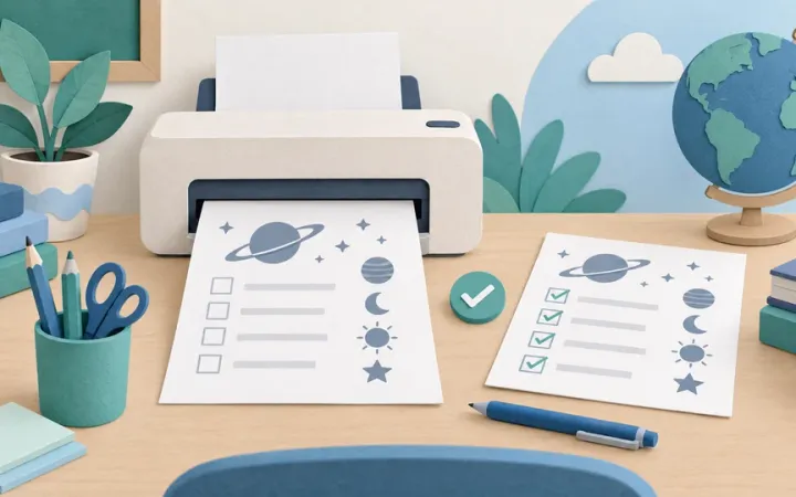 Your First WorksheetInk Print: Setup, Paper Saving and Common Fixes