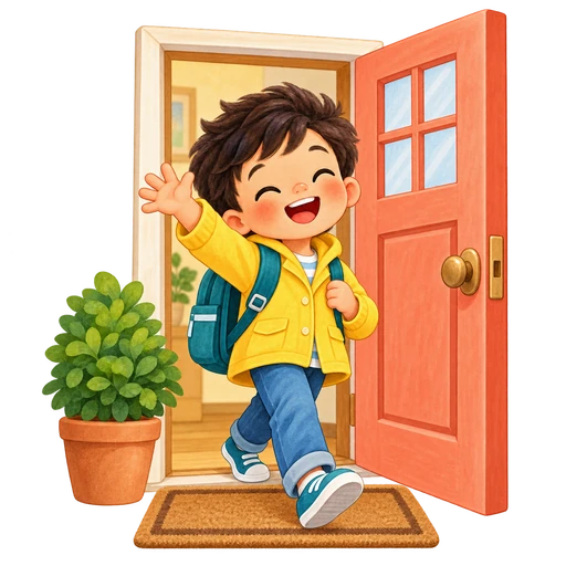 Leave for school